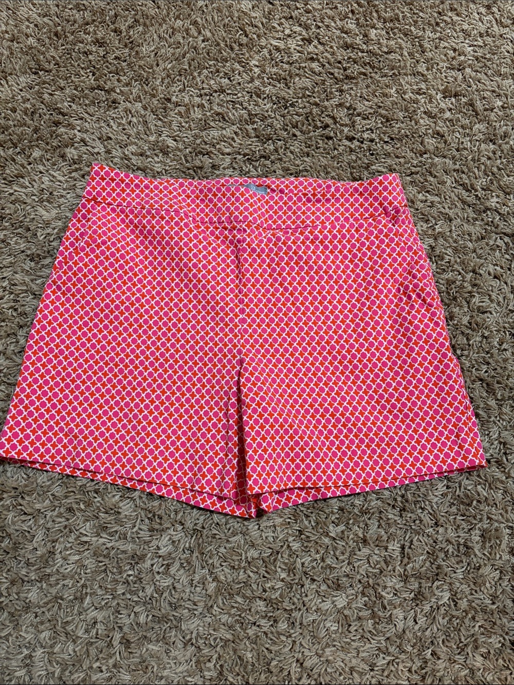 Women’s Pink Patterned Summer Shorts